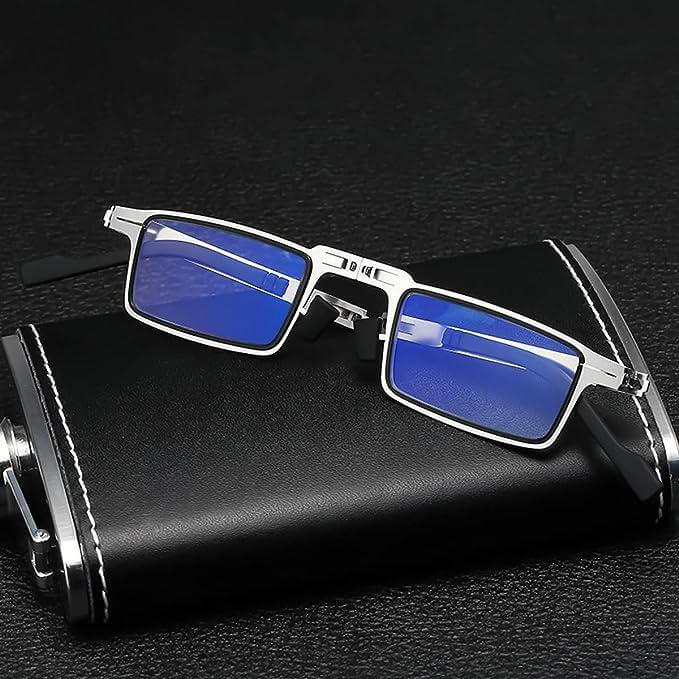 Foldable Lightweight Compact Portable Rectangle Eyewear- Brand Kiosk Store