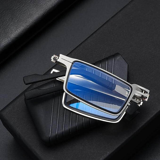 Foldable Lightweight Compact Portable Rectangle Eyewear- Brand Kiosk Store