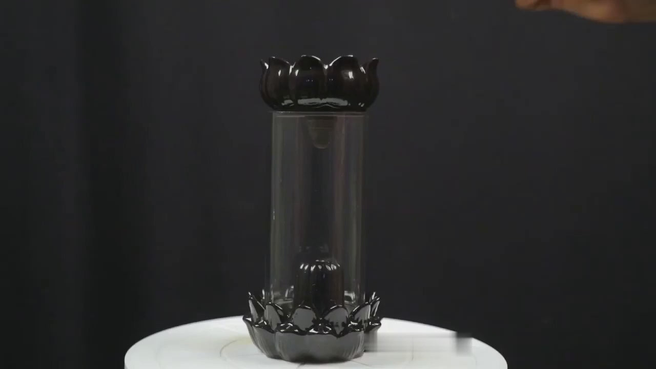 Shiva Linga Cylinder Glass- Brand Kiosk Store