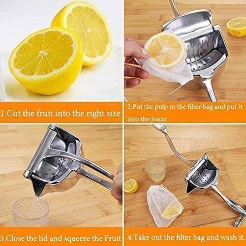 Manual Fruit Press Aluminum Squeezer/Juicer- Brand Kiosk Store