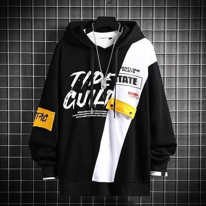 Men's Fleece Printed Hoodie- Brand Kiosk Store