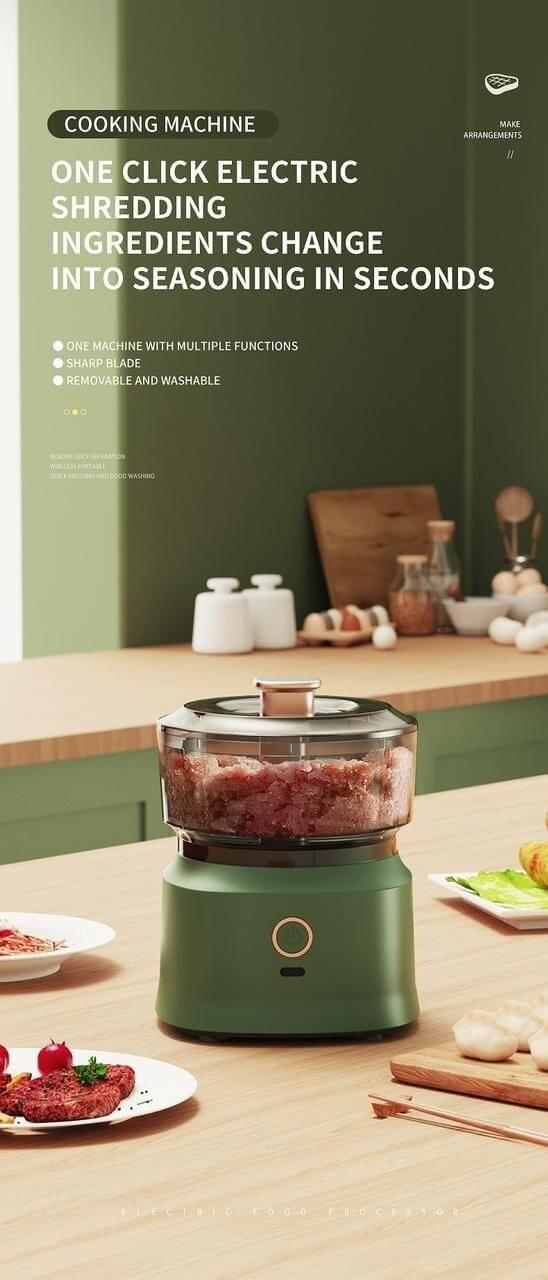 Wireless Portable Food Chopper- Brand Kiosk Store