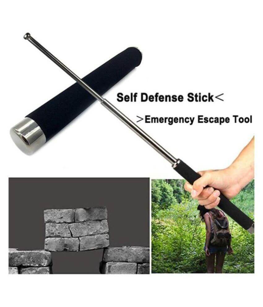 Self Defence Tactical Rod (Heavy Metal and Extendable)- Brand Kiosk Store