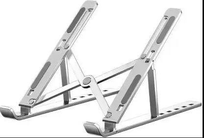 Aluminum Alloy Adjustable, Portable, Foldable, Ergonomic, Tablet Laptop Stand_01 Laptop Stand- Brand Kiosk Store