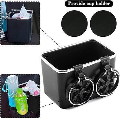 Multifunctional Vehicle-Mounted Tissue Coffee Cup Drink Holder Box- Brand Kiosk Store