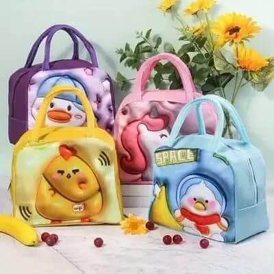 Lunch Box Bag Children Cute Lunch Box Bag (Pack of 2)- Brand Kiosk Store