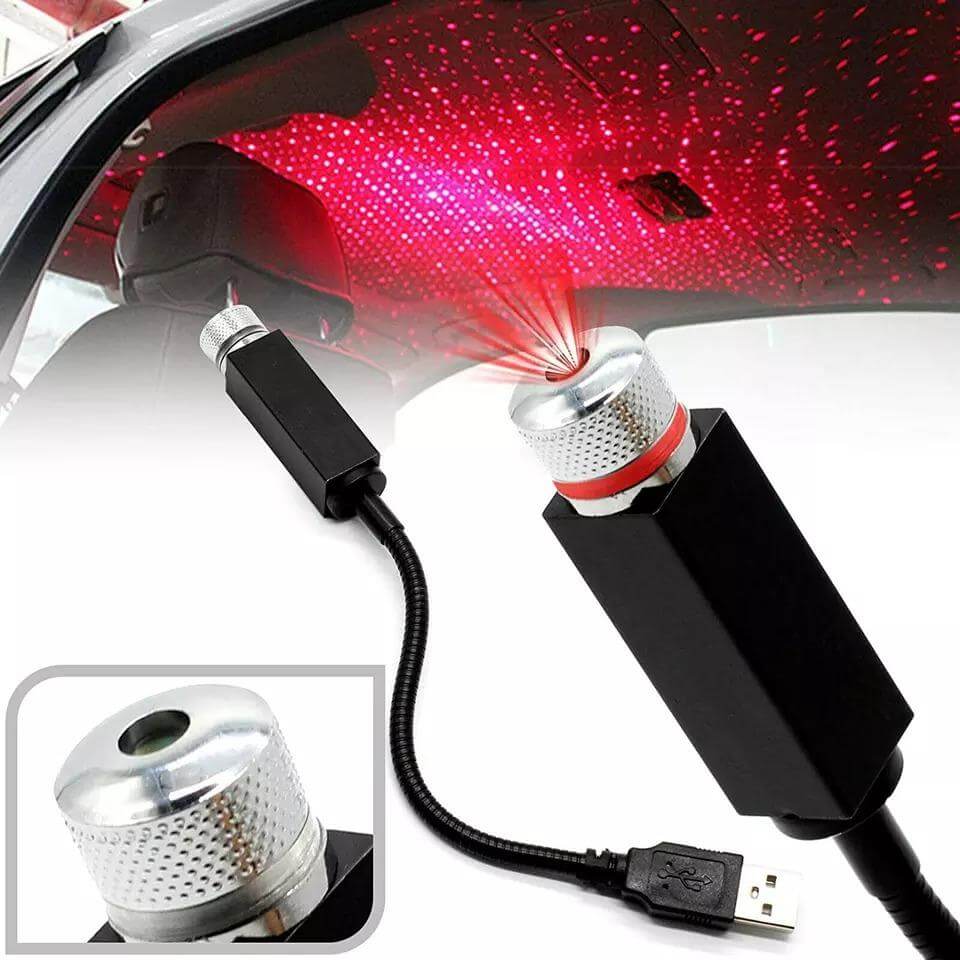 Star Lamp USB Fancy Lights (Red)- Brand Kiosk Store