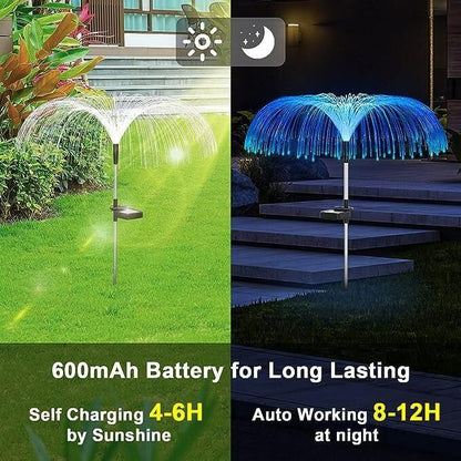 Changing Solar Waterproof Flower Lights- Brand Kiosk Store