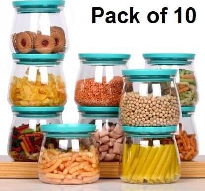 Mataka Container Storage Jar(Pack of 10)- Brand Kiosk Store