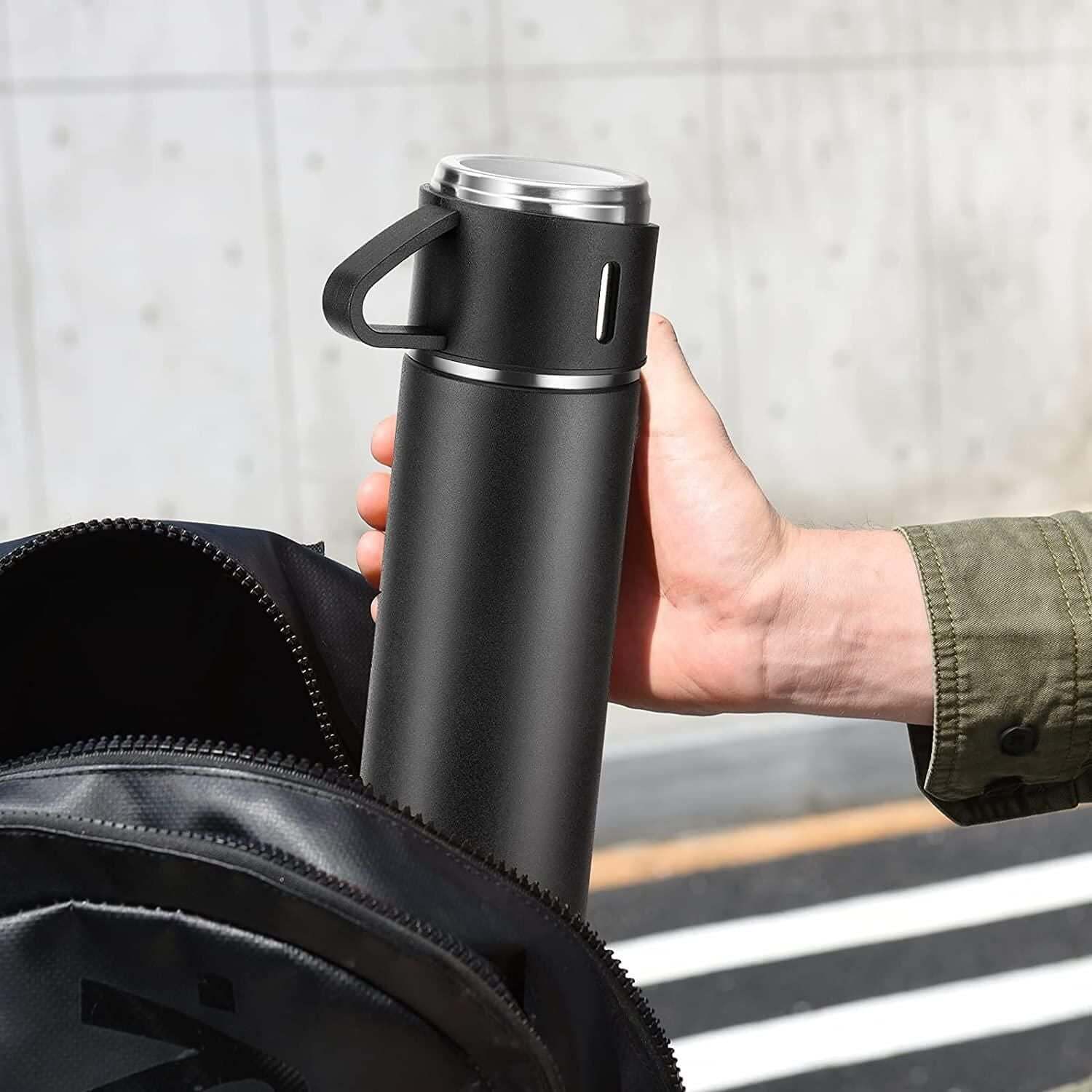 Stainless Steel Vacuum Flask Travel Water Bottle- Brand Kiosk Store