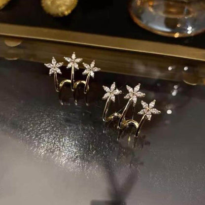 AVR JEWELS Korean Gold Plated Stud Earrings For Women and Girls- Brand Kiosk Store