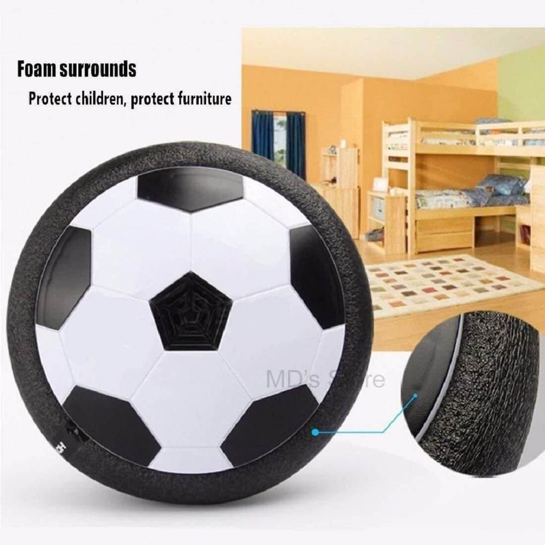 Magic Air Soccer Ball for Toddlers with Flashing Colored LED Lights- Brand Kiosk Store