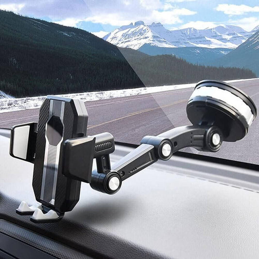 Adjustable Car Suction Cup Mobile Phone Holder- Brand Kiosk Store