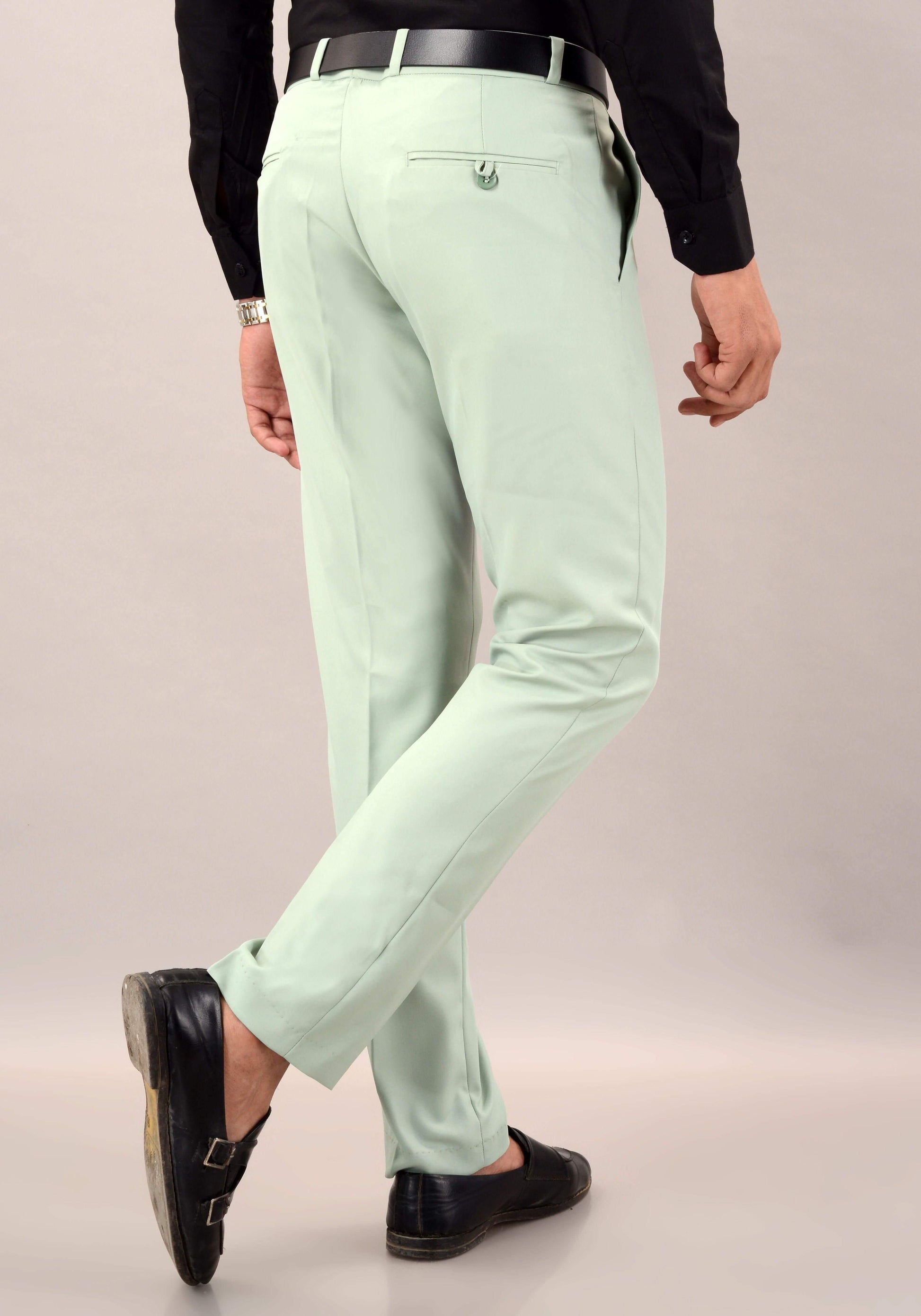 Villain Mid-Rise Stretchable Men's Formal Trousers- Brand Kiosk Store