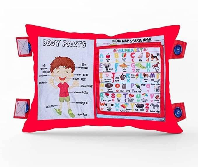 Baby Learning Cushion Pillow Book- Brand Kiosk Store