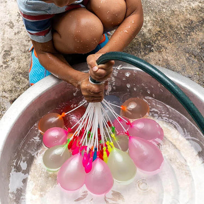 111 Balloons Fill in 60 Seconds Self Sealing Water Balloons- Brand Kiosk Store