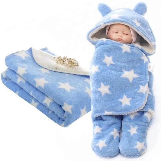 Wearable Blanket and Star Wrapper Durable Cotton for Baby Boys and Baby Girls- Brand Kiosk Store