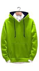 Tom Scott Cotton Fleece Solid Full Sleeves Hoodie- Brand Kiosk Store