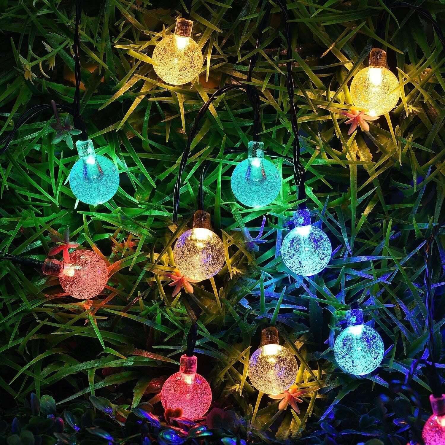 14 LED Crystal Bubble Ball String Fairy Lights For Decoration (Multicolor)- Brand Kiosk Store