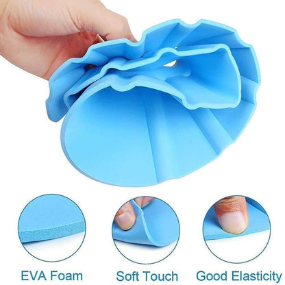 Combo of Head Cap Shower Cap, Knee Cap- Brand Kiosk Store