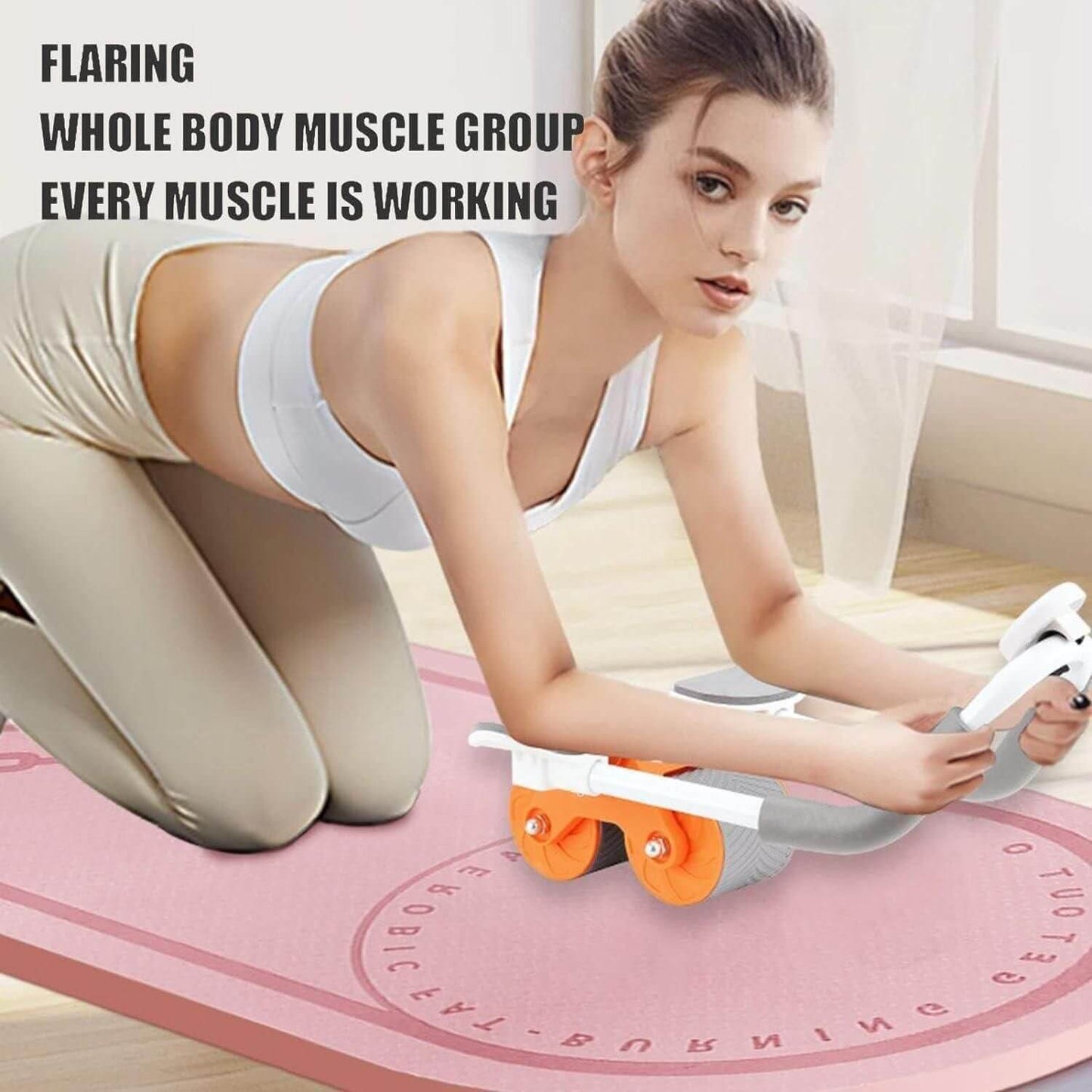 Abdominal Exercise Roller for fitness- Brand Kiosk Store