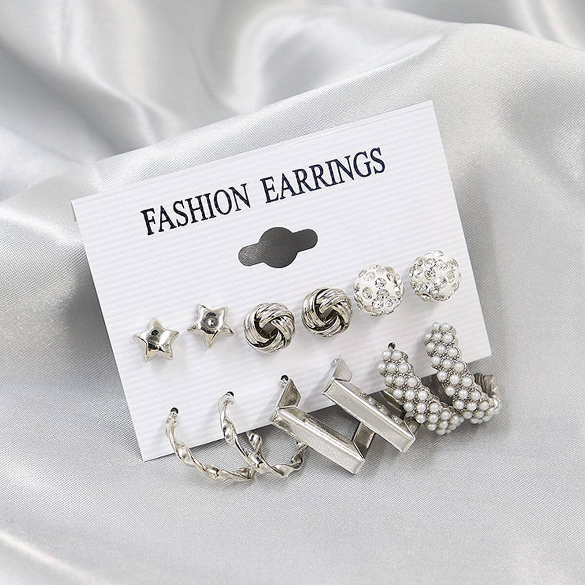 Combo Pack Of Earrings(Pack Of 6)- Brand Kiosk Store