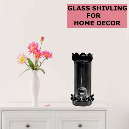 Shiva Linga Cylinder Glass- Brand Kiosk Store