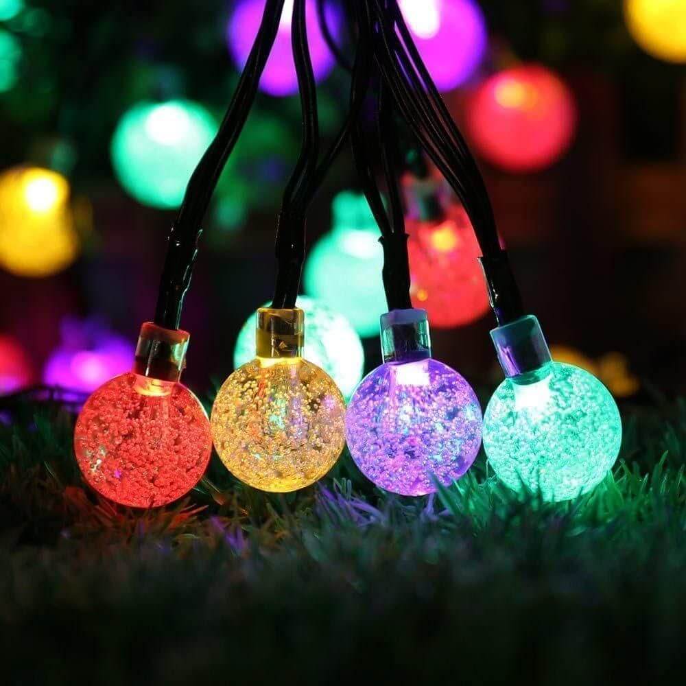 14 LED Crystal Bubble Ball String Fairy Lights For Decoration (Multicolor)- Brand Kiosk Store