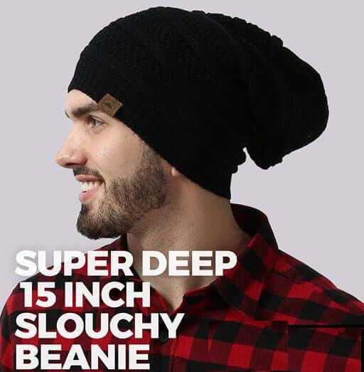 Mens Woolen Beanie Cap For Winter Warm Cap For Winter- Brand Kiosk Store