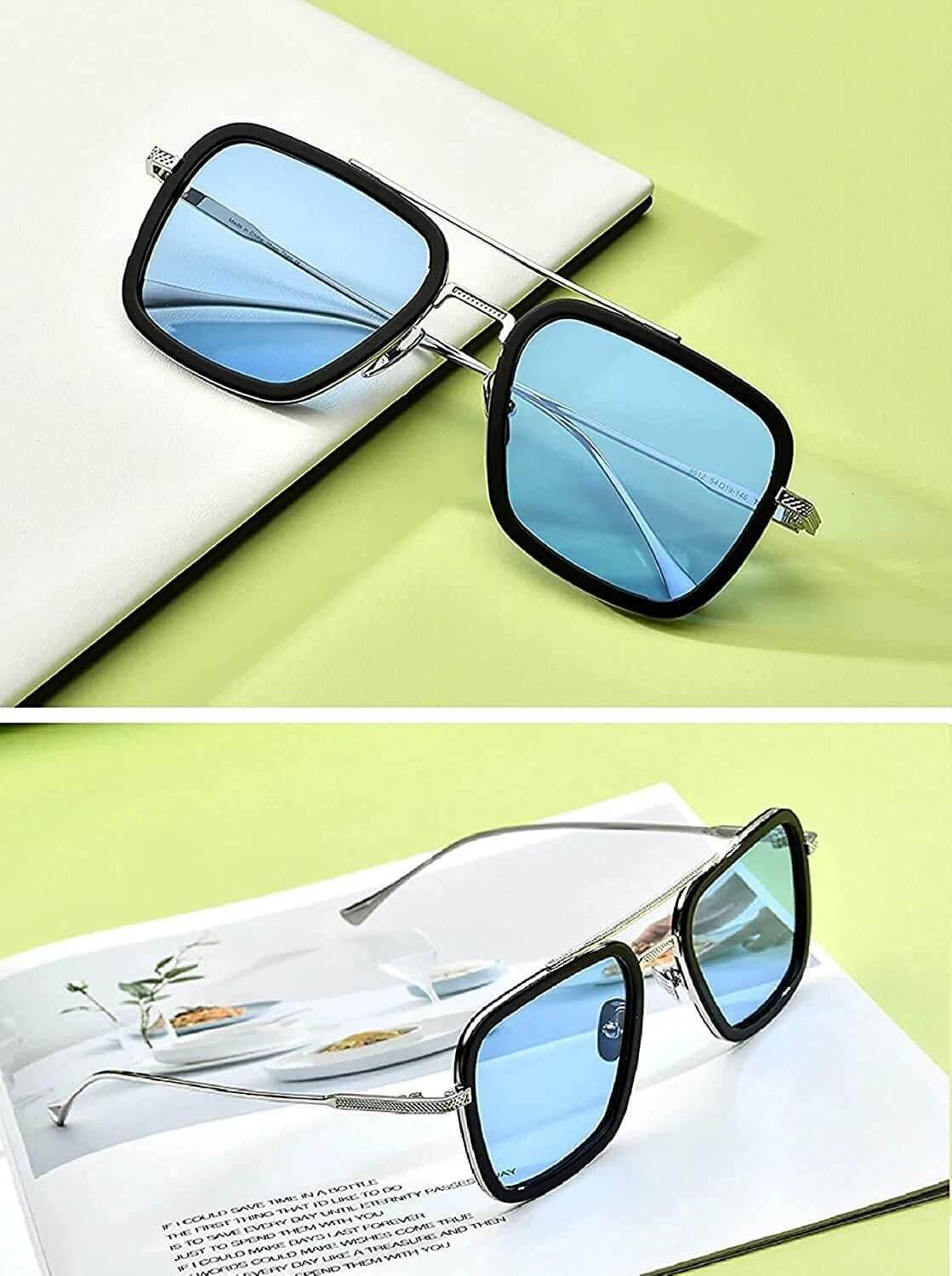 Polarized, UV Protection, Riding Glasses Wayfarer, Rectangular, Spectacle , Retro Square, Over-sized Sunglasses- Brand Kiosk Store