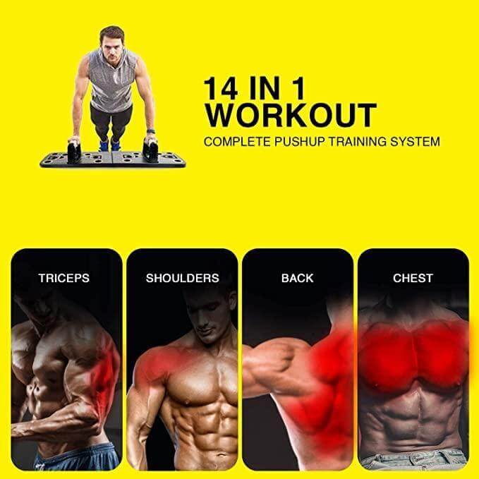 14 in 1 Board Push-up Bar- Brand Kiosk Store