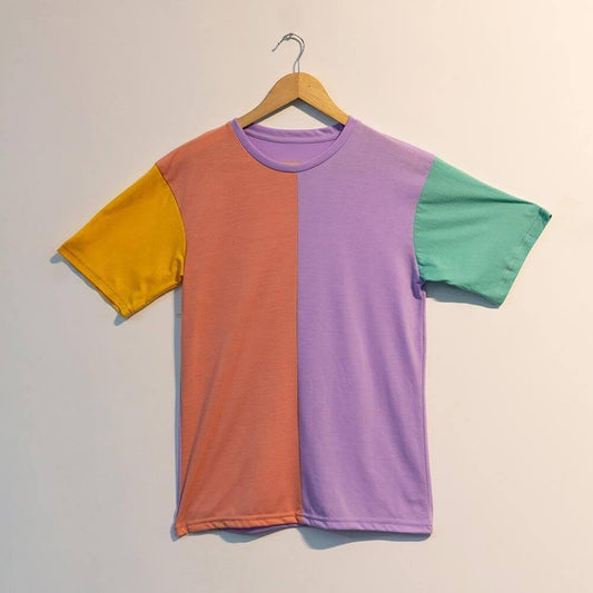 Men Color Block T-shirt- Brand Kiosk Store