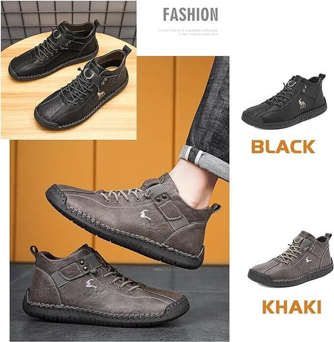 Men's Hiking Shoes High Top Shoes Thickened- Brand Kiosk Store