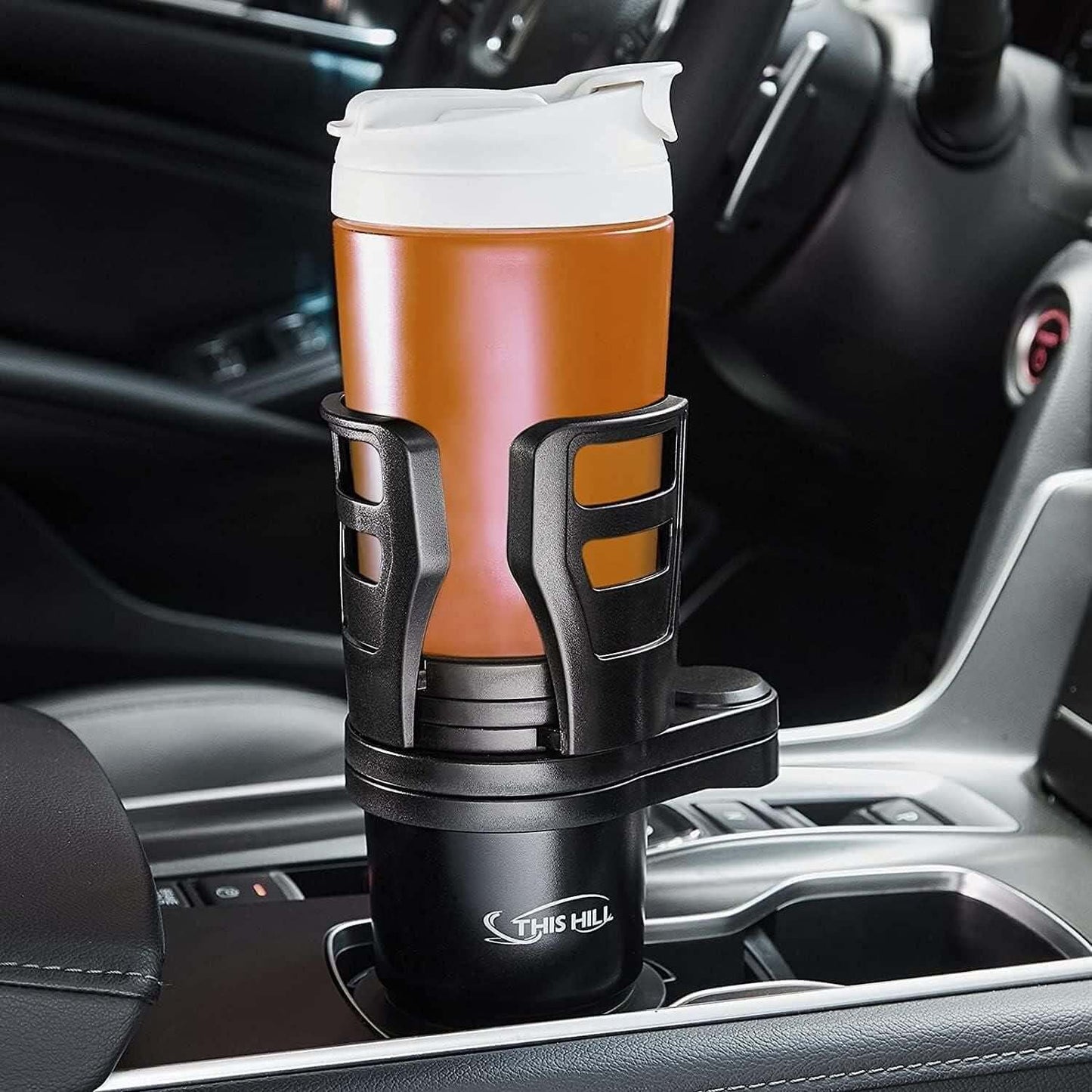 2 in 1 Multifunctional Car Drink Cup Holder Organizer- Brand Kiosk Store