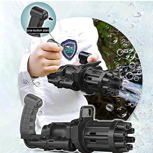 Rocket Launcher Electric Bubble Machine Gun for Toddlers Toys- Brand Kiosk Store