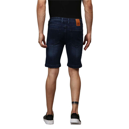 Campus Sutra Denim Rugged Slim Fit Short- Brand Kiosk Store