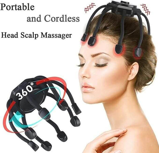 Ultra Scalp Electric 360 Degree Massager with 3 Modes- Brand Kiosk Store