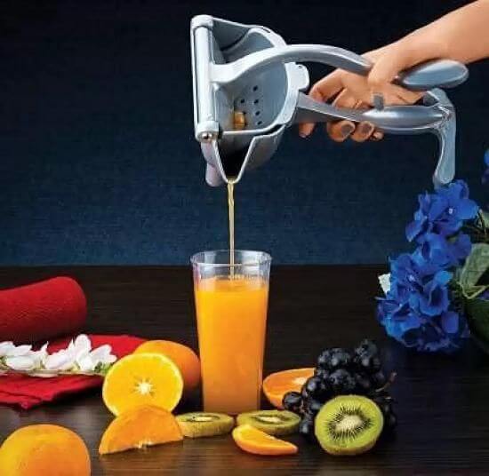 Manual Fruit Press Aluminum Squeezer/Juicer- Brand Kiosk Store