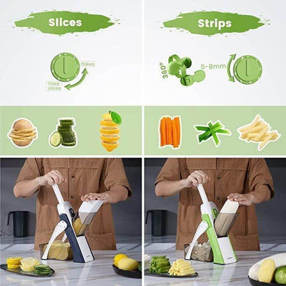 All in 1 Multi-Purpose Mandoline Slicer- Brand Kiosk Store