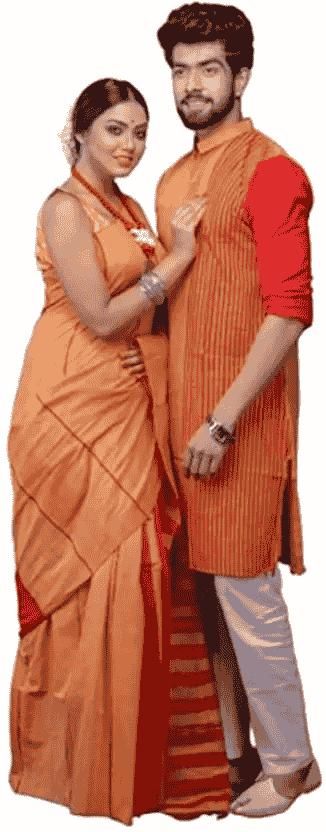 Combo of Men & Women's Khadi Cotton Kurta & Saree Set- Brand Kiosk Store