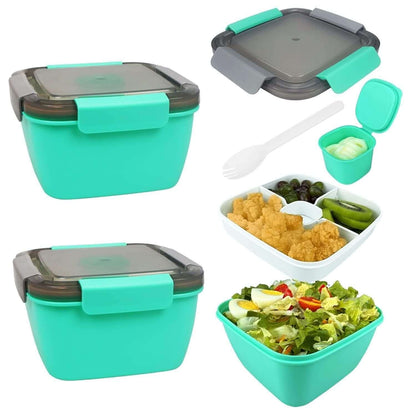 Lunch Box with 3 Compartments- Brand Kiosk Store