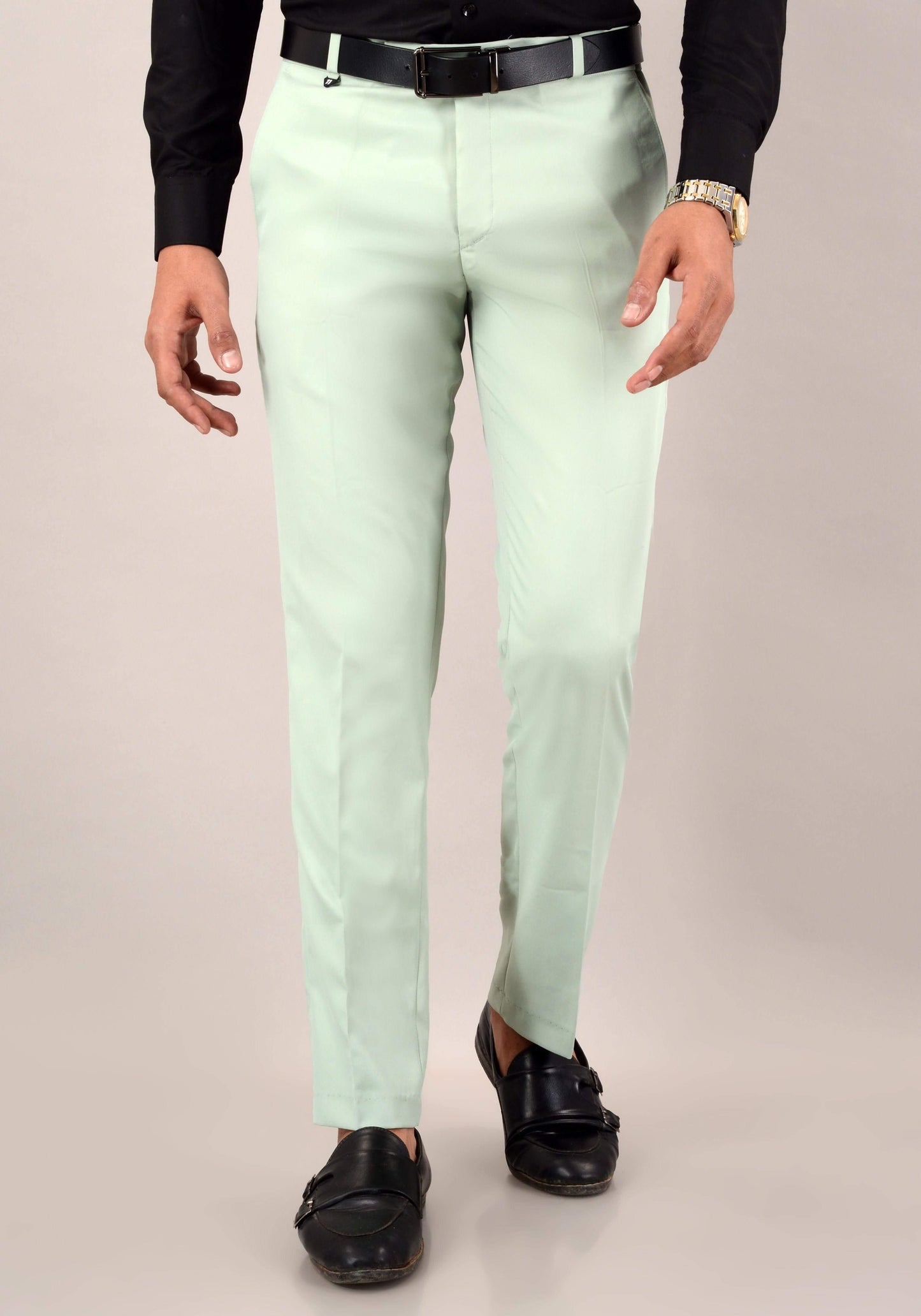 Villain Mid-Rise Stretchable Men's Formal Trousers- Brand Kiosk Store