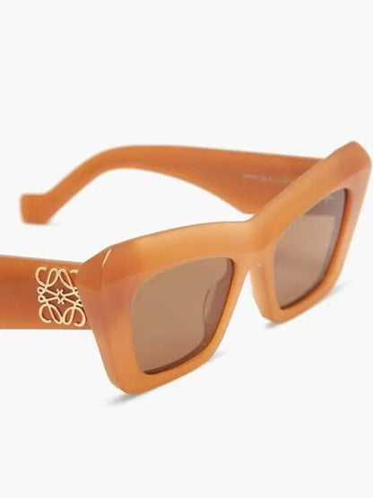 UV Protection Cat-eye Sunglasses (58) (For Women, Orange)- Brand Kiosk Store