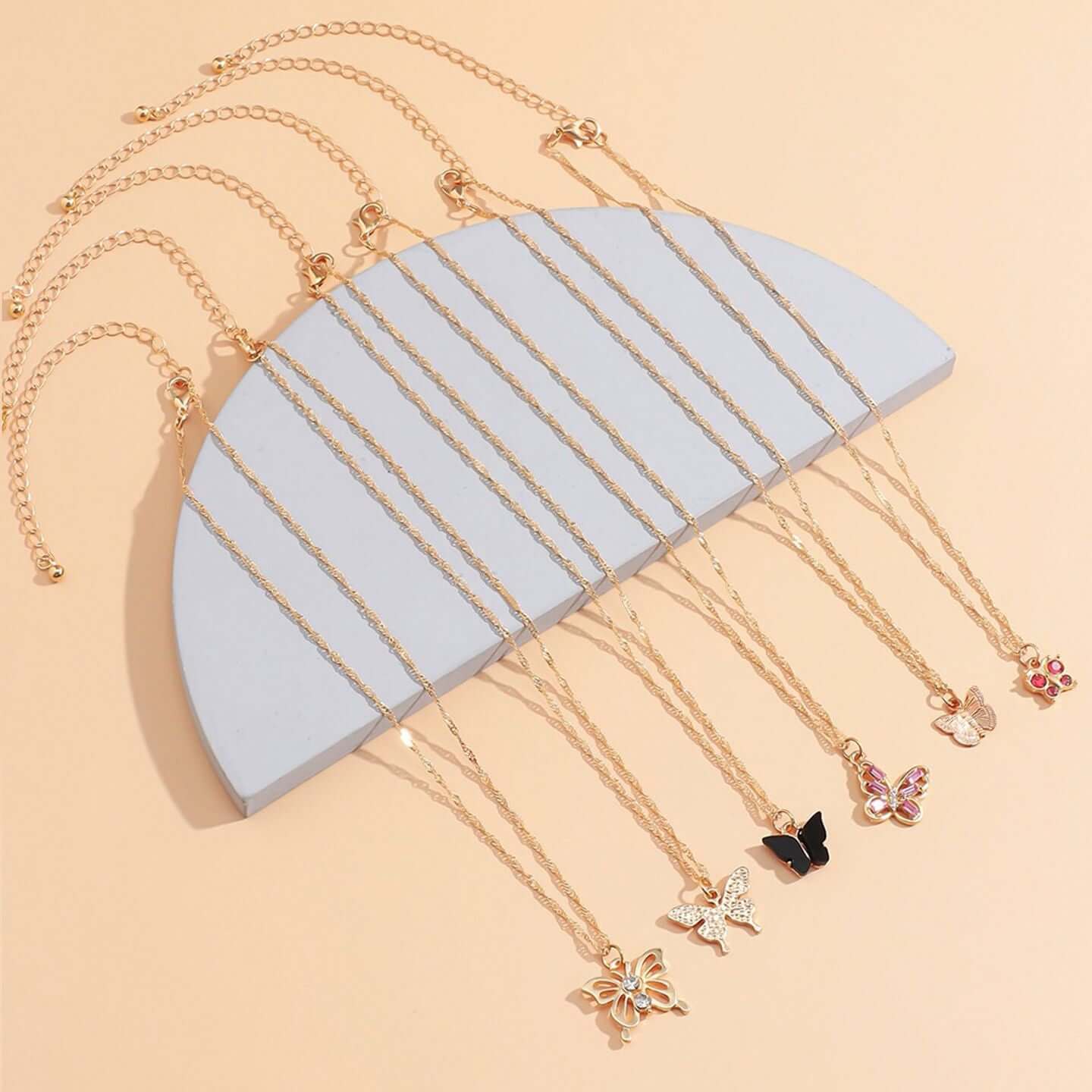 Combo Pack Of Necklace with Pendant(Pack Of 6)- Brand Kiosk Store