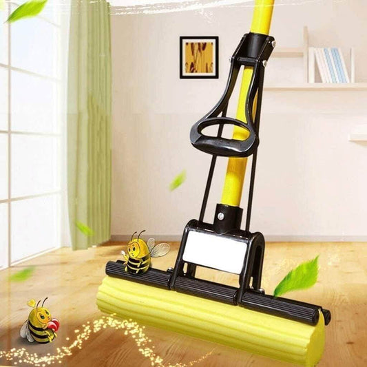 Multi-Purpose Foldable Floor Cleaning Squeeze Mop Wiper- Brand Kiosk Store