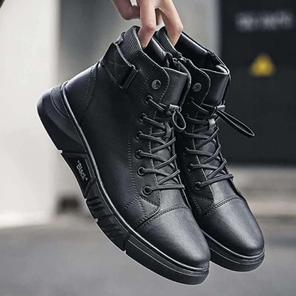 Mens Stylish Synthetic Boots- Brand Kiosk Store