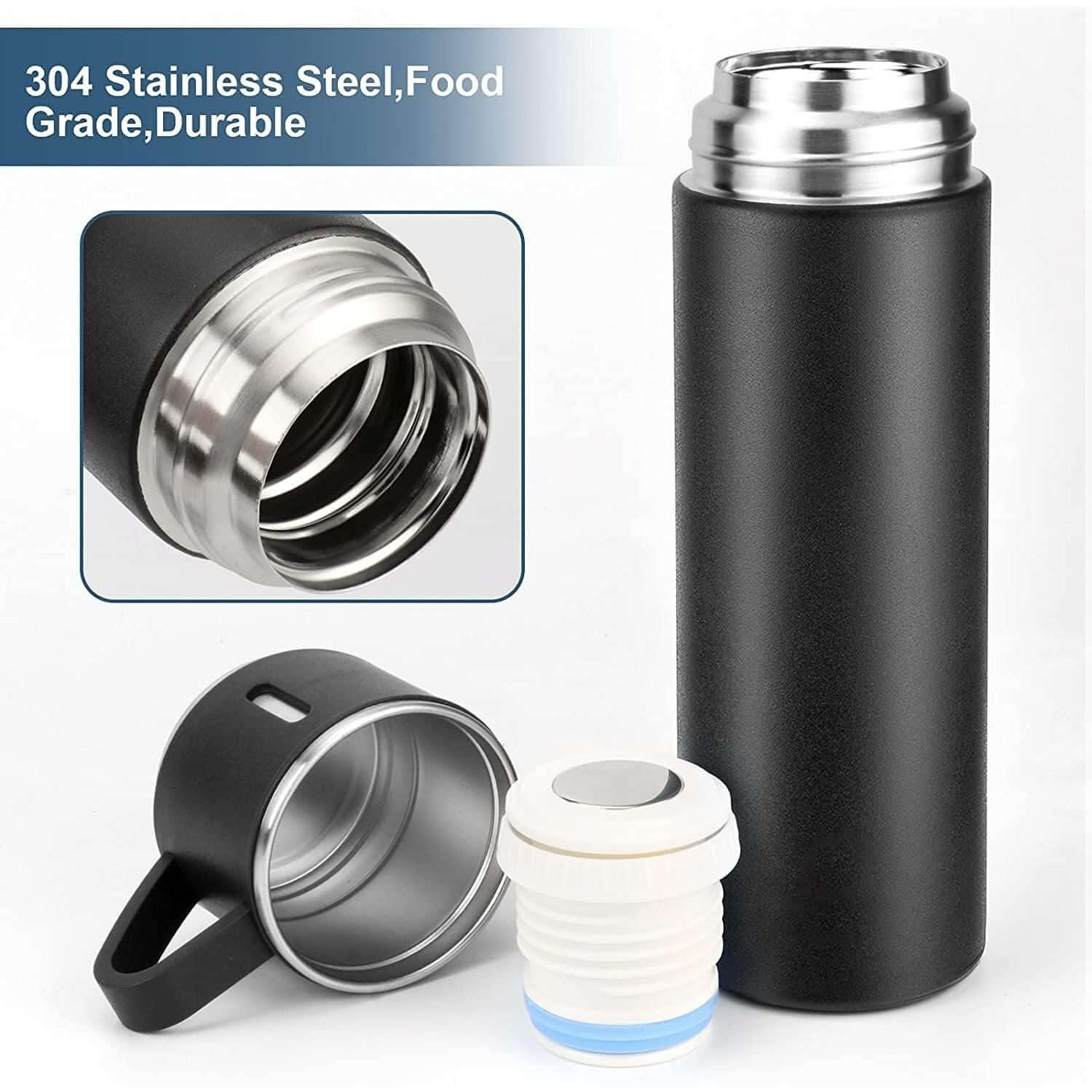 Stainless Steel Vacuum Flask Travel Water Bottle- Brand Kiosk Store