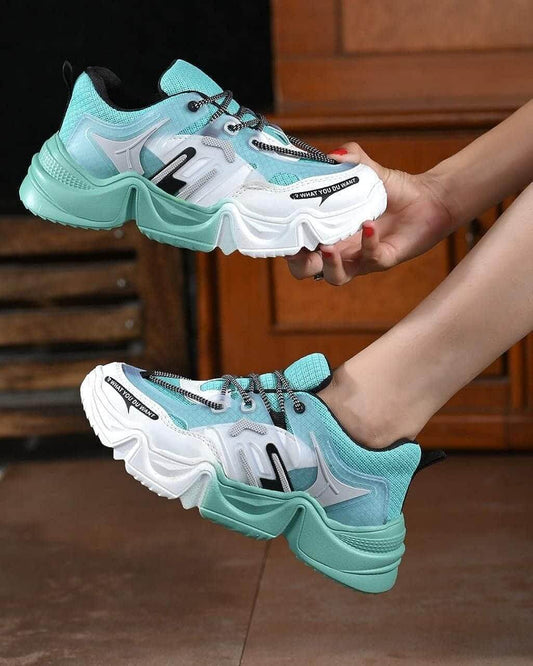 Women's Synthetic Leather Comfortable/Running Lace-Ups Sports Shoes- Brand Kiosk Store