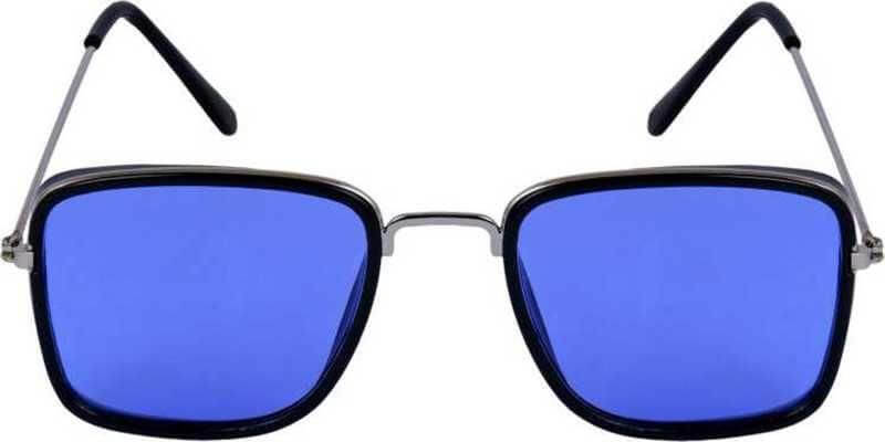 Unisex Free Size Retro Square Sunglasses- Brand Kiosk Store