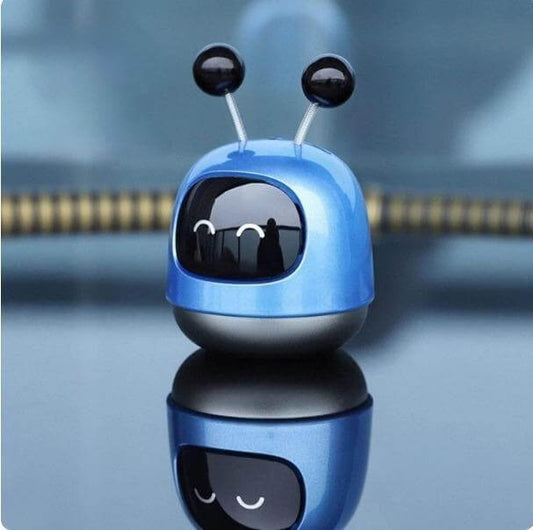 Robot Car Perfume For Car Dashboard (Blue)- Brand Kiosk Store